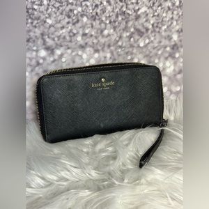 Euc Black Kate Spade Wristlet